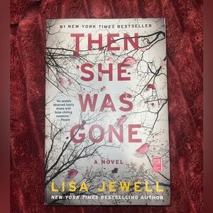 'Then She Was Gone' Novel - Pink and White Cover
